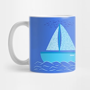 Cute sailboat Mug